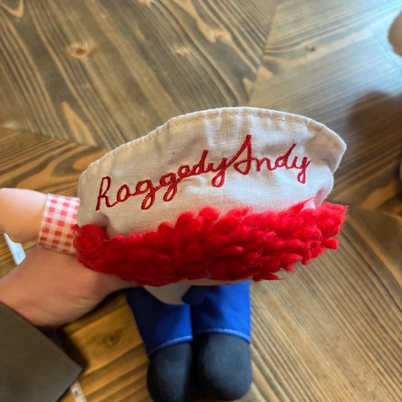 Raggedy Andy ~12” VINTAGE Cloth Doll Applause Brand Rag Doll - Picture 5 of 5